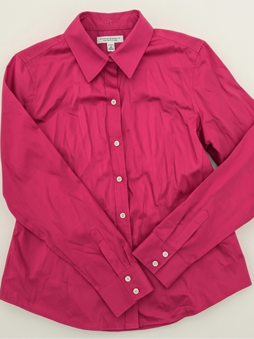Banana Republic Fuchsia Button-Down Shirt